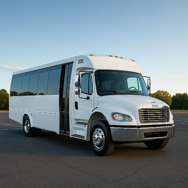 Corona Shuttle Bus Rentals 25 Passenger Shuttle Bus