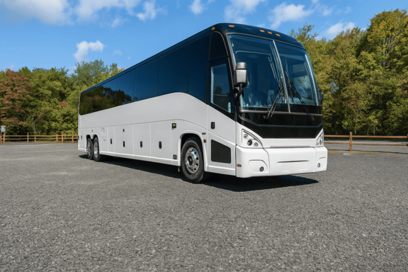 Corona Shuttle Bus Rentals 56 Passenger Shuttle Bus