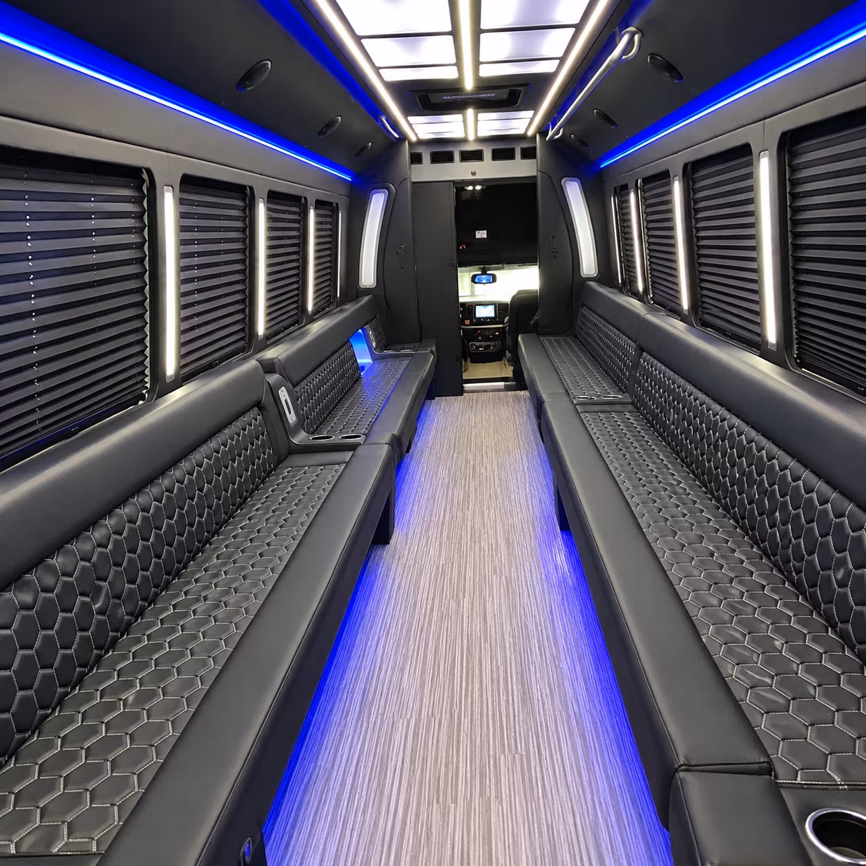 affordable corona prom party bus prices split across your group