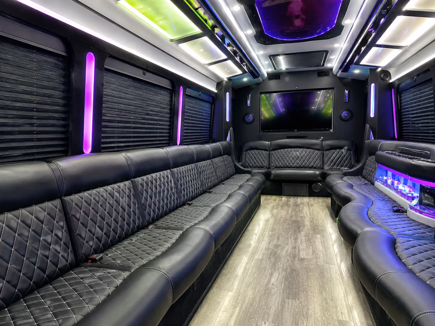 bachelor and bachelorette party buses in corona