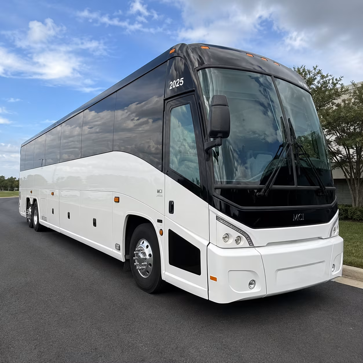 corona bus rental service area