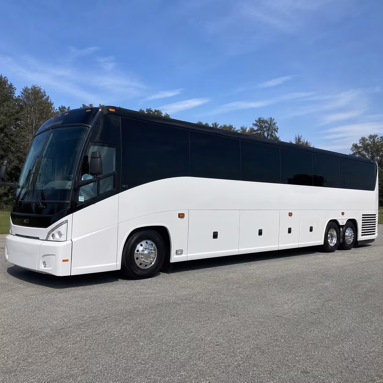 corona parking shuttle and park and ride bus rentals